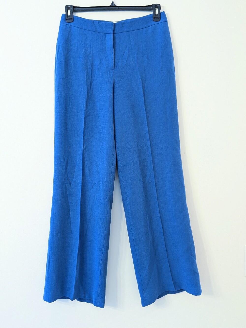Lafayette 148 New York Dalton Wide Leg Pants Trousers Black Women Size 4